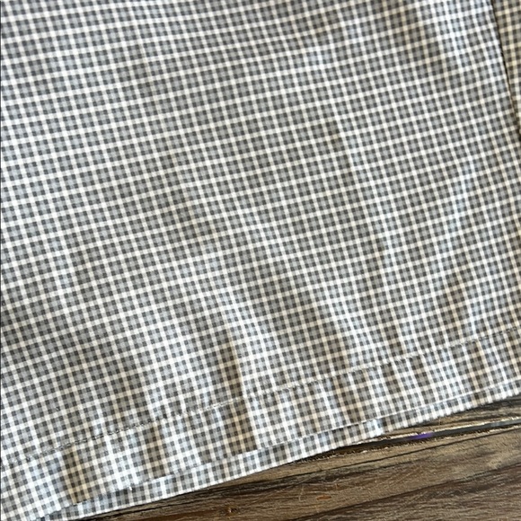 Men's Gray Checkered Shorts - Picture 4 of 12